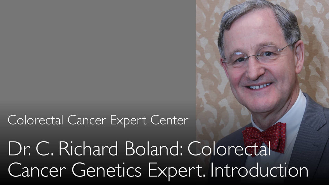 Dr. C. Richard Boland. 대장암 전문의. 약력. 0