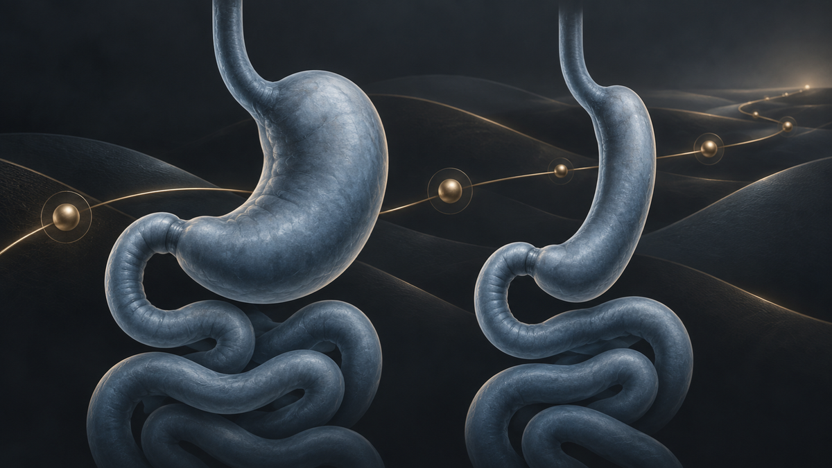 Original medical illustration for: 70 Years of Weight-Loss Surgery Research: What We Know, What We Don't, and Why That Matters for Patients