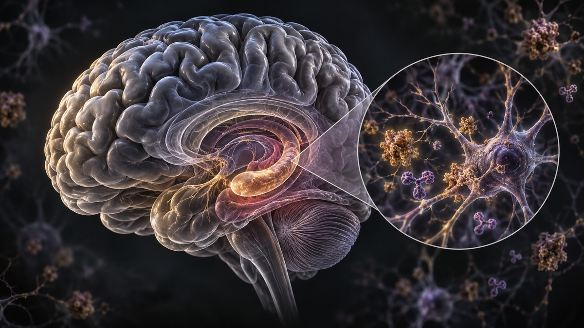 Original medical illustration for: A Doctor's Own Alzheimer's Diagnosis at 57: Why Early Detection Changed Everything