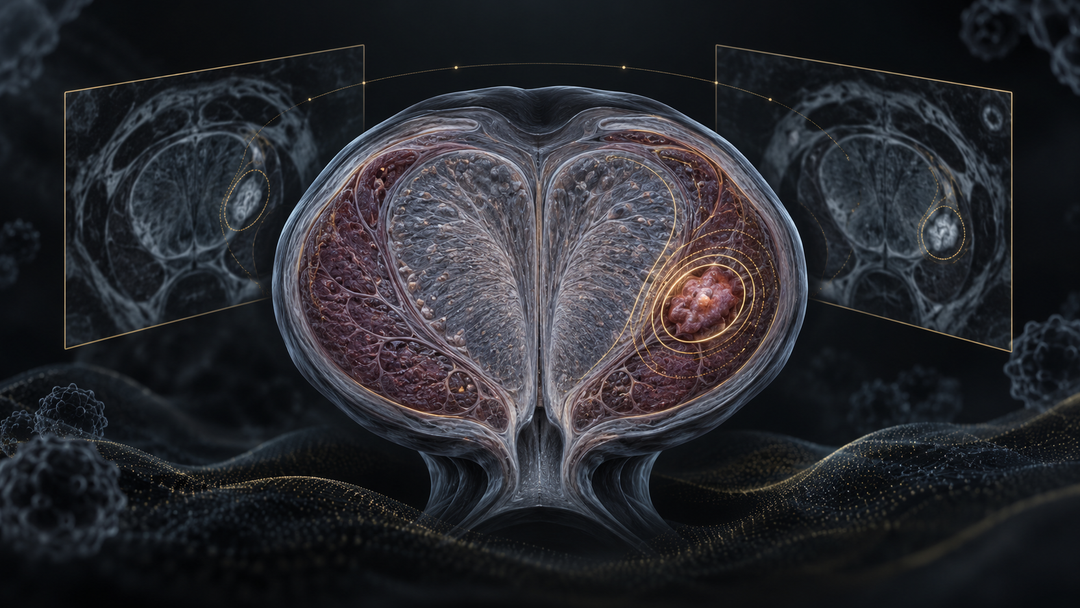 Original medical illustration for: Active Surveillance for Prostate Cancer: How MRI, MRI-Guided Biopsy, and Focal Therapy Are Changing the Approach