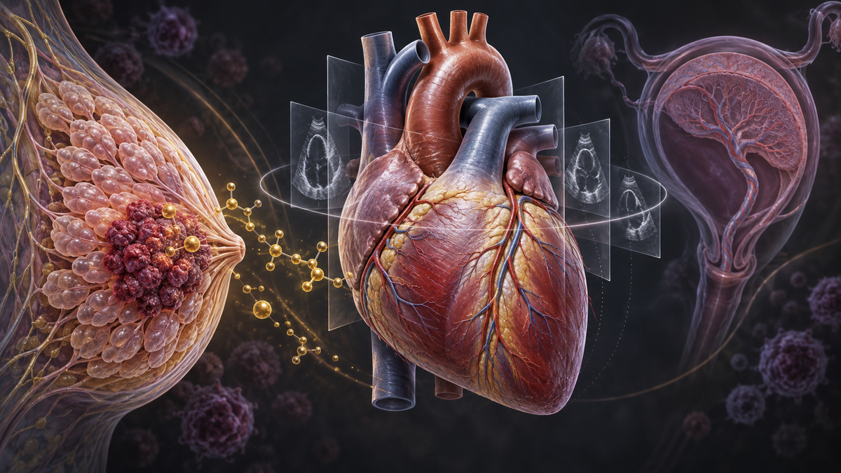 Original medical illustration for: Chemotherapy During Pregnancy: Using Adriamycin to Treat Breast Cancer While Protecting the Heart
