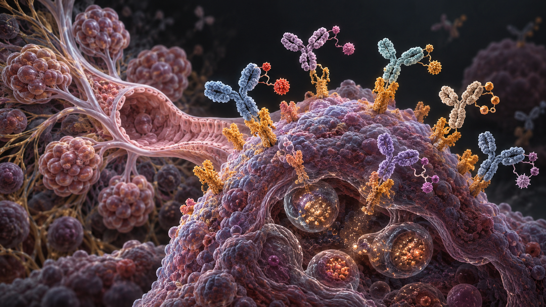 Original medical illustration for: Comparing Seven Antibody-Drug Conjugates for Previously Treated HER2-Positive Advanced Breast Cancer: What a Major Network Analysis Found