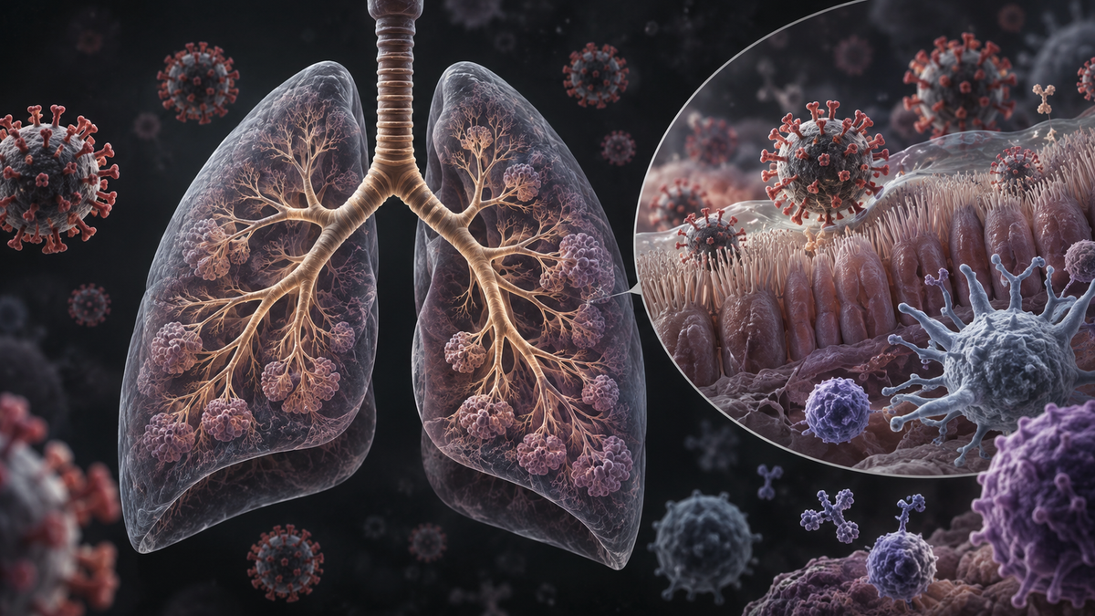 Original medical illustration for: COVID-19 and SARS-CoV-2 Explained: A Patient's Guide to the 150 Questions Answered by Allergy and Immunology Experts