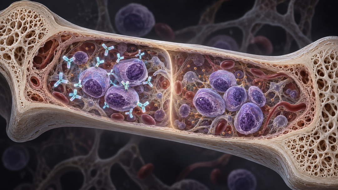 Original medical illustration for: Daratumumab versus Active Monitoring for High-Risk Smoldering Multiple Myeloma: What the AQUILA Trial Found