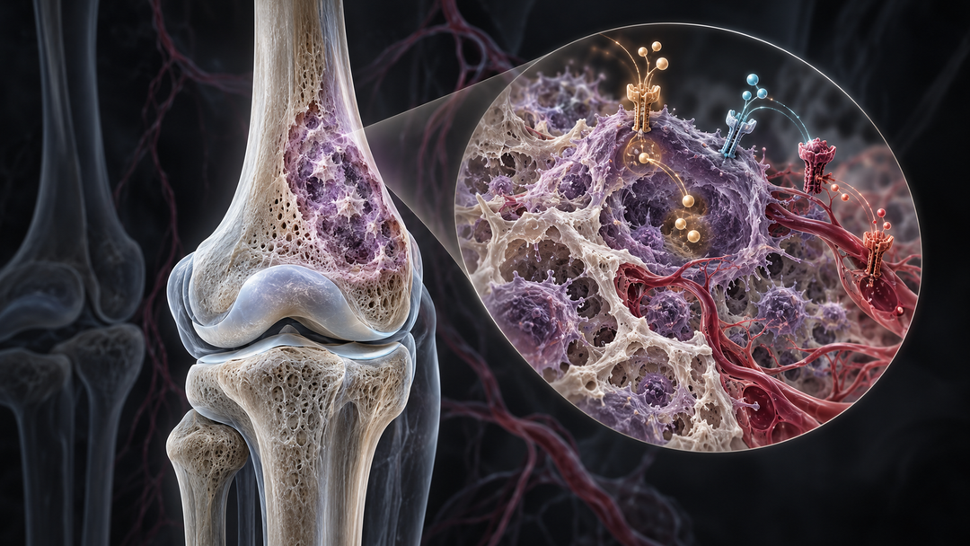 Original medical illustration for: Gene-Targeted Therapies for Osteosarcoma: Understanding the Latest Clinical Evidence and Future Outlook