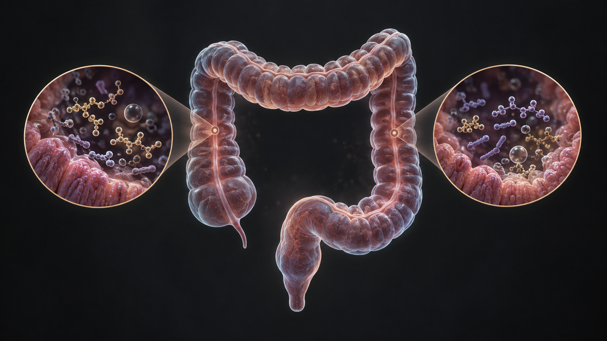 Original medical illustration for: Gluten-Free vs. Low FODMAP Diets for Irritable Bowel Syndrome: What a Major Research Review Reveals