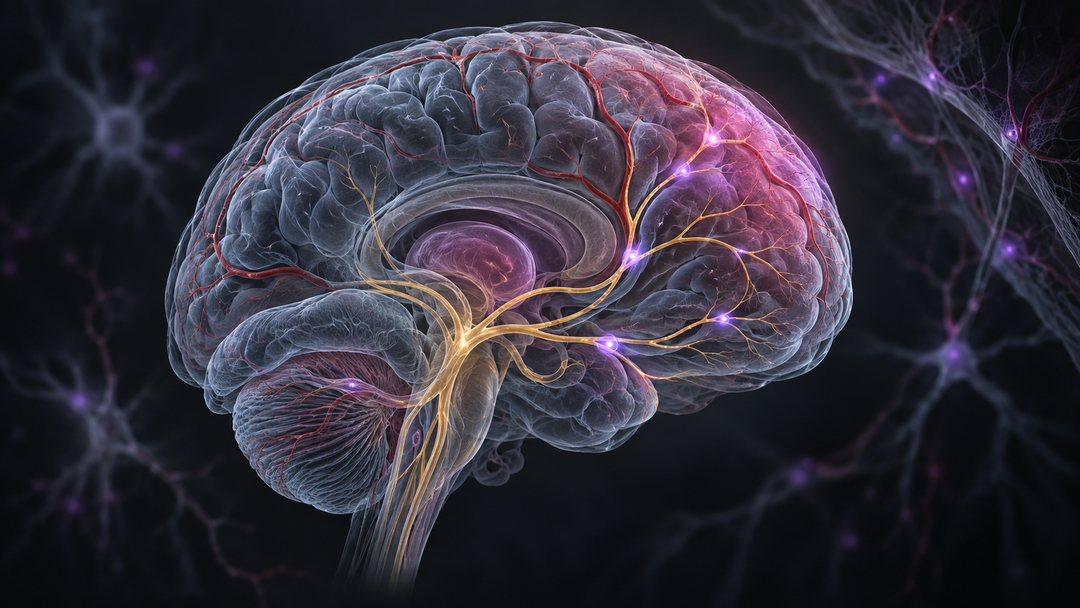 Original medical illustration for: Headaches: Why You Have Them, What You Can Do About Them — A Patient's Guide to Dr. Spierings' Highly Rated New Book