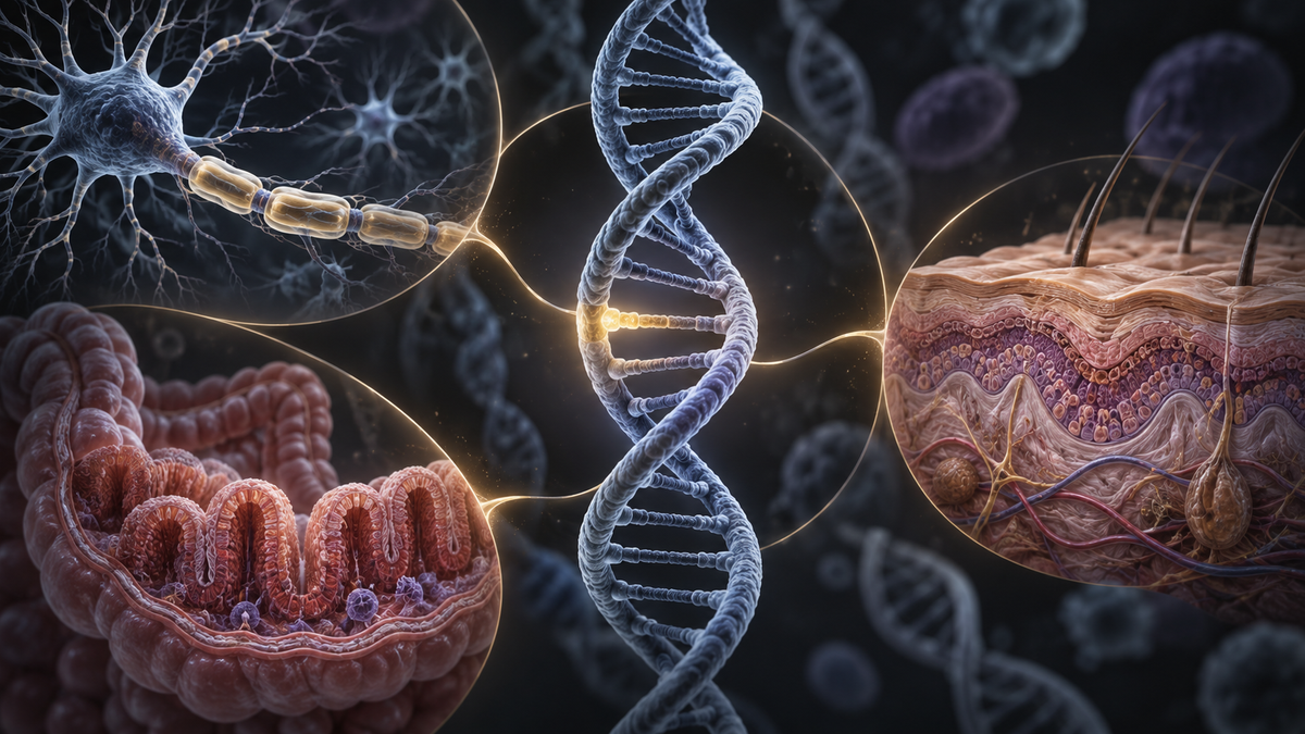 Original medical illustration for: Hidden Rare Diseases Behind Common Diagnoses: What a Landmark Study Reveals for Patients