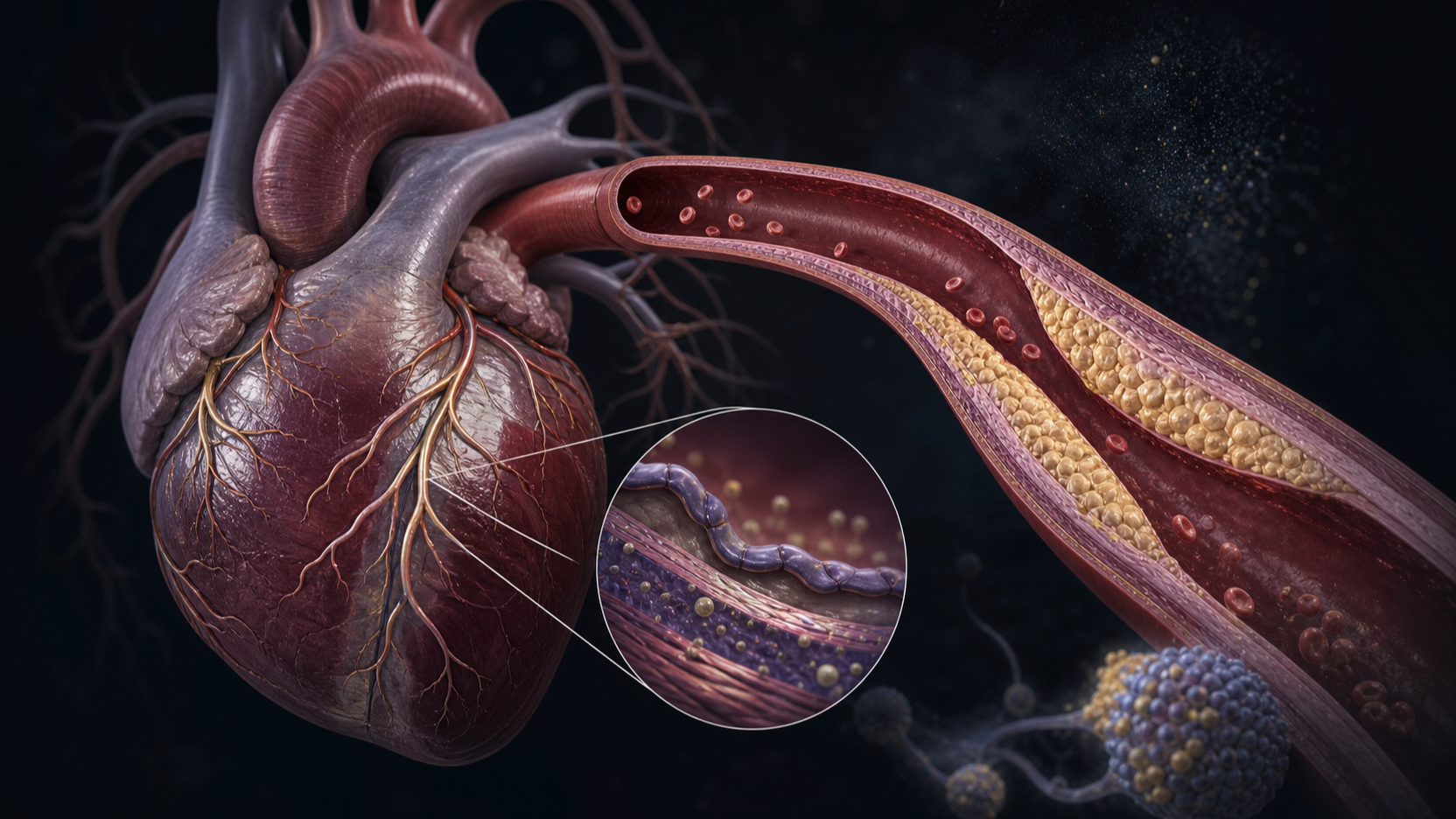 Original medical illustration for: How Low Can LDL Cholesterol Go? The Safety and Benefits of Extremely Low Levels