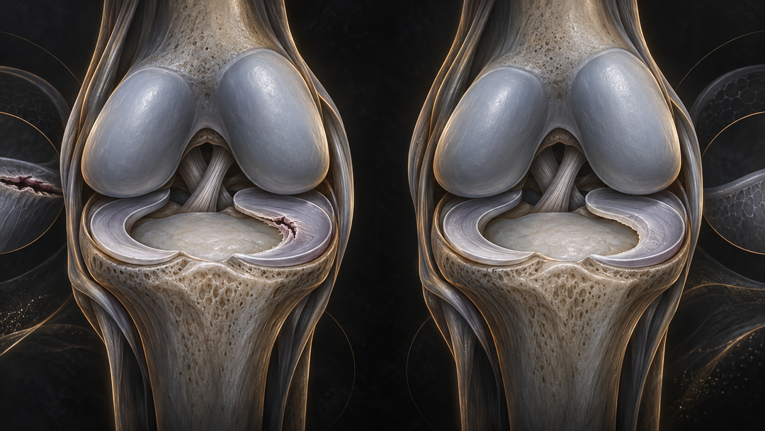 Original medical illustration for: Knee Surgery vs. Sham Surgery for Degenerative Meniscus Tears: A 2-Year Study Shows No Advantage