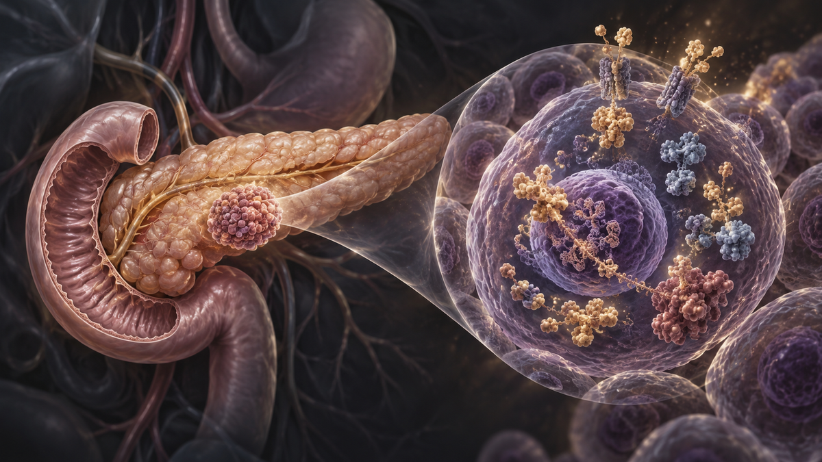 Original medical illustration for: MEN1-Related Neuroendocrine Tumors: A Patient's Guide to Promising New Treatments on the Horizon