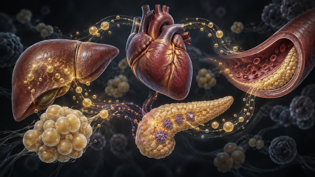 Original medical illustration for: Metabolic Syndrome: How a Cluster of Risk Factors Connects Heart Disease and Diabetes