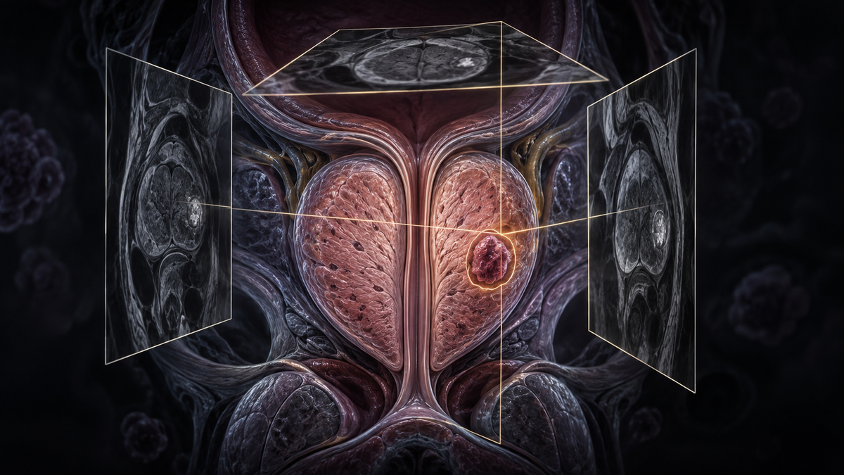 Original medical illustration for: MRI-Guided Biopsy Strategies in Prostate Cancer Screening: What Patients Need to Know