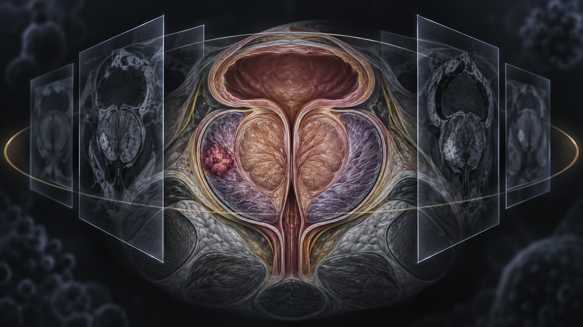 Original medical illustration for: MRI in Prostate Cancer Screening: Reducing Unnecessary Biopsies