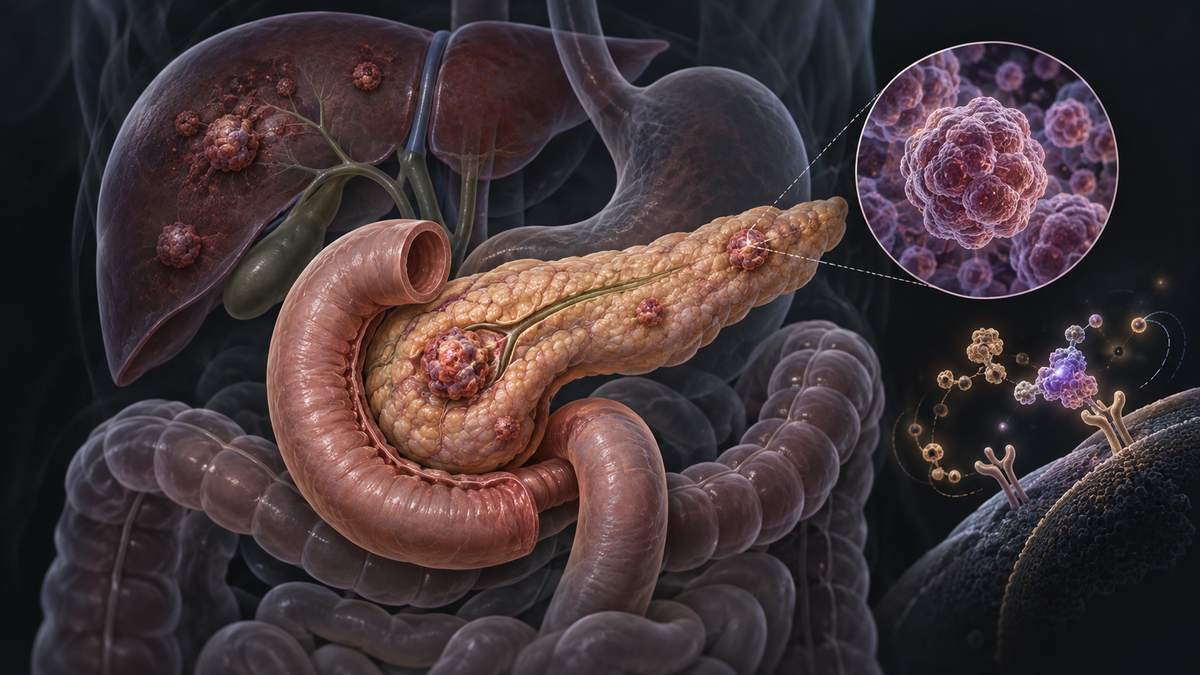 Original medical illustration for: New Italian Guidelines for Managing Advanced GEP-NENs: A Patient&rsquo;s Guide to the 2024 Recommendations