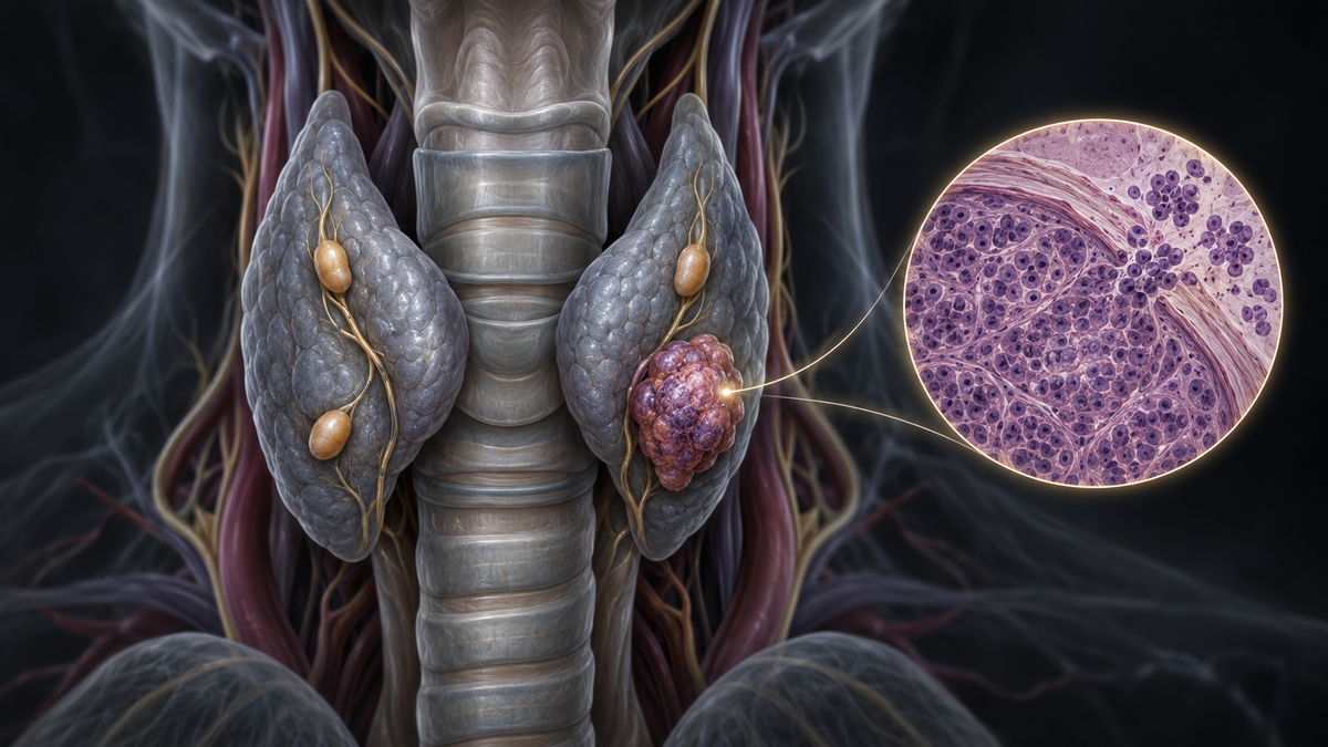 Original medical illustration for: Parathyroid Carcinoma: A Patient-Friendly Guide to the Latest Expert Review