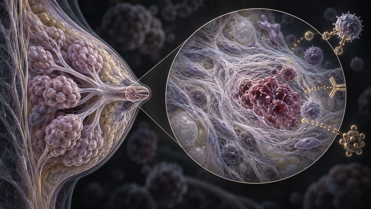 Original medical illustration for: Post-Neoadjuvant Treatment for Early Breast Cancer: What Happens When Cancer Remains After Chemotherapy?