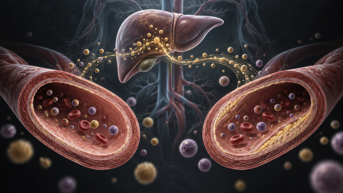Original medical illustration for: Should Healthy Young Adults Take Statins? The Debate Over Starting Cholesterol Medication Early in Life
