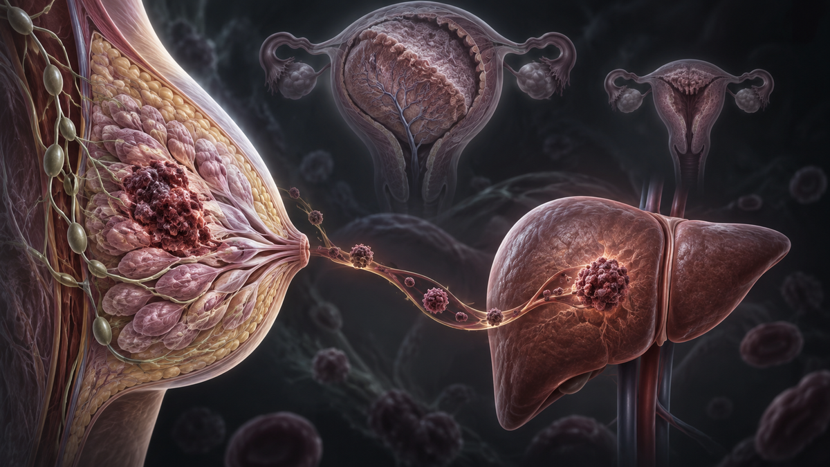 Original medical illustration for: Stage IV Breast Cancer During Pregnancy or After Childbirth: What Women Should Know About Timing, Treatment, and Survival