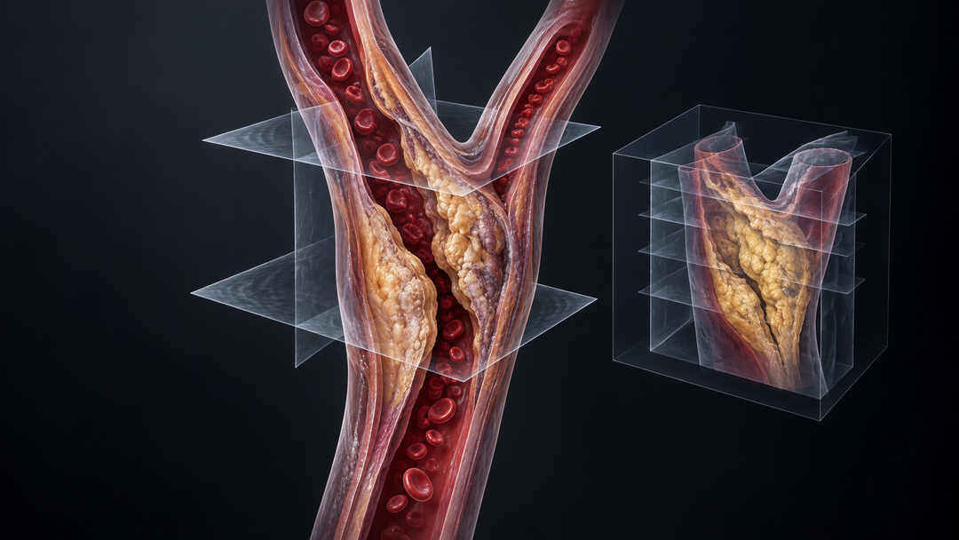 Original medical illustration for: Three-Dimensional Ultrasound: A More Complete Picture of Carotid Artery Disease and Stroke Risk