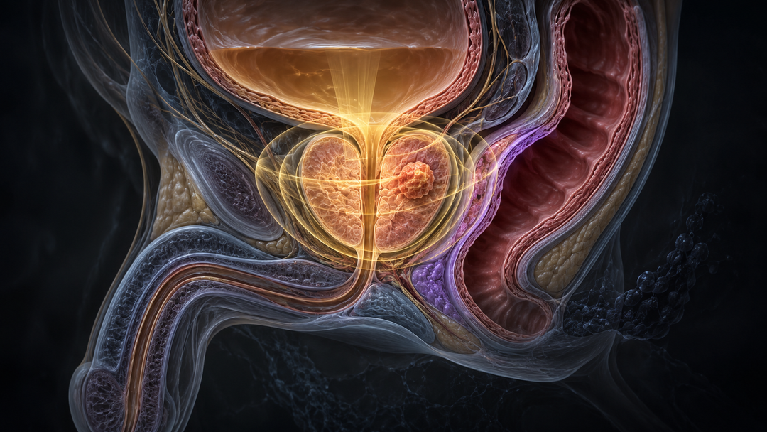 Original medical illustration for: Treatment Results and Side Effects for Men With Localized Prostate Cancer in Low- and Middle-Income Countries