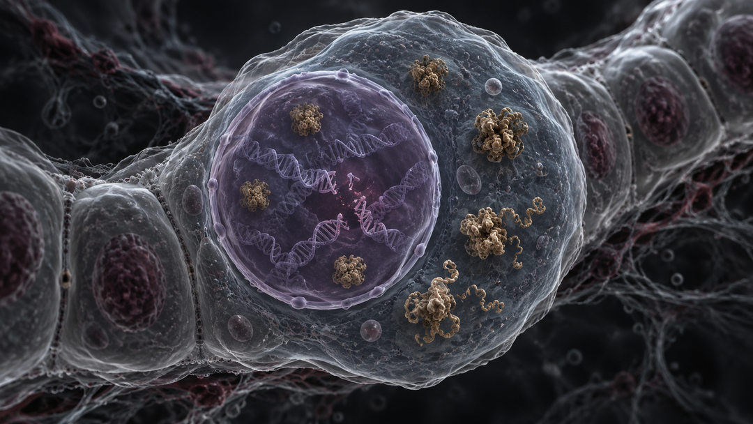 Original medical illustration for: Understanding BRCA1 Deficiency in Triple-Negative Breast Cancer: A Patient's Guide to How Protein Stability Could Transform Treatment
