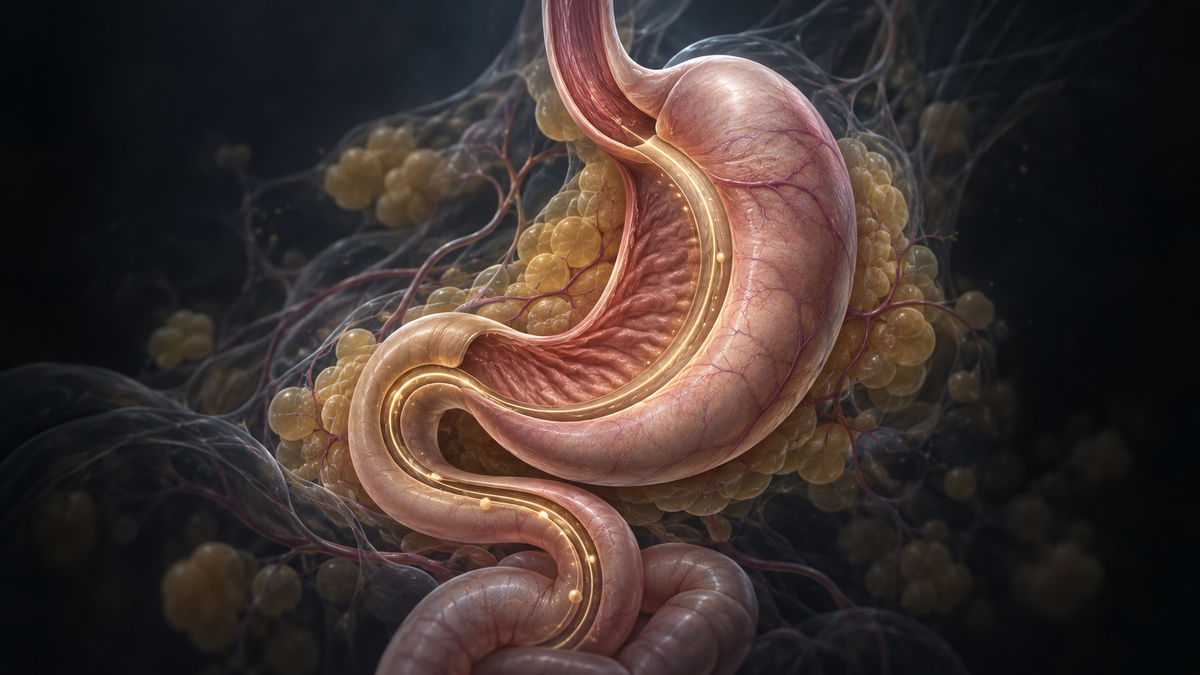 Original medical illustration for: Understanding Obesity: From Diagnosis to Modern Treatment