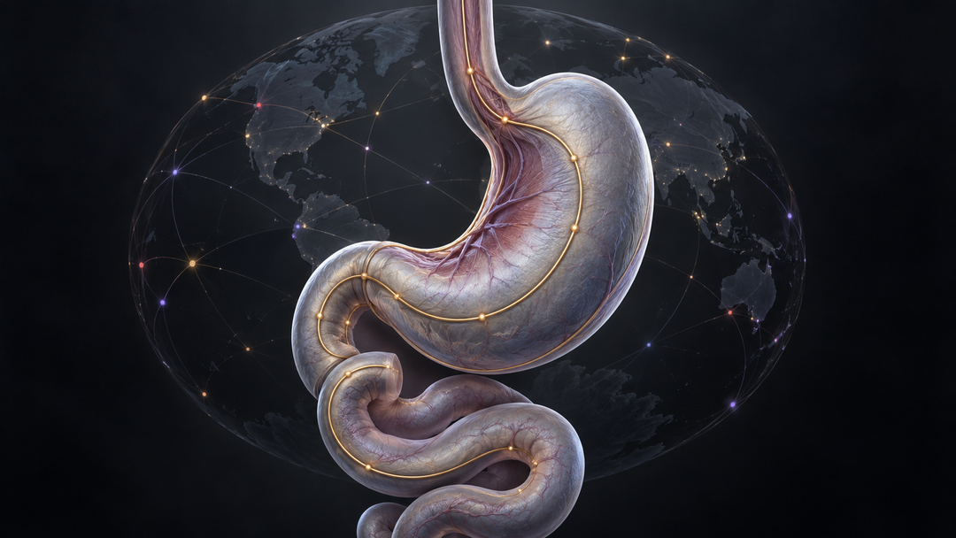 Original medical illustration for: Understanding Weight-Loss Surgery Worldwide: The 2019 IFSO Global Registry Report Explained