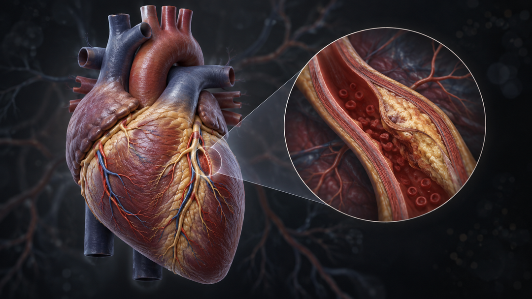 Original medical illustration for: When a Negative Stress Test Misses a Heart Attack: What Patients Need to Know