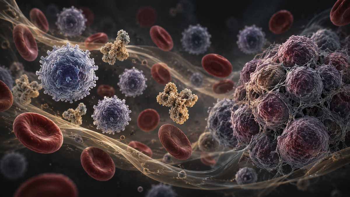 Original medical illustration for: Your Nutrition and Immunity Matter in Cancer: What the Prognostic Nutritional Index Tells Us