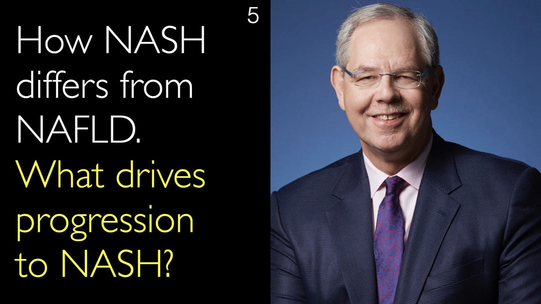 비알코올성 지방간병(NAFLD)과 비알코올성 지방간염(NASH)의 차이점은 무엇인가요? NASH로 진행되는 주요 원인 5가지를 알려주세요.

 (NAFLD: 비알코올성 지방간병, NASH: 비알코올성 지방간염)