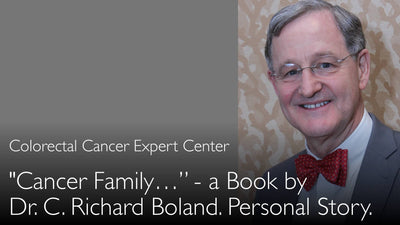 <책> "암 가족: 유전성 대장암 원인 탐구". C. Richard Boland 박사 저. 16쪽