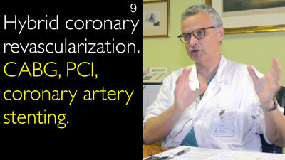 하이브리드 관상동맥 재관류술. 관상동맥 우회술(CABG), 경피적 관상동맥 중재술(PCI), 관상동맥 스텐트 시술. 9