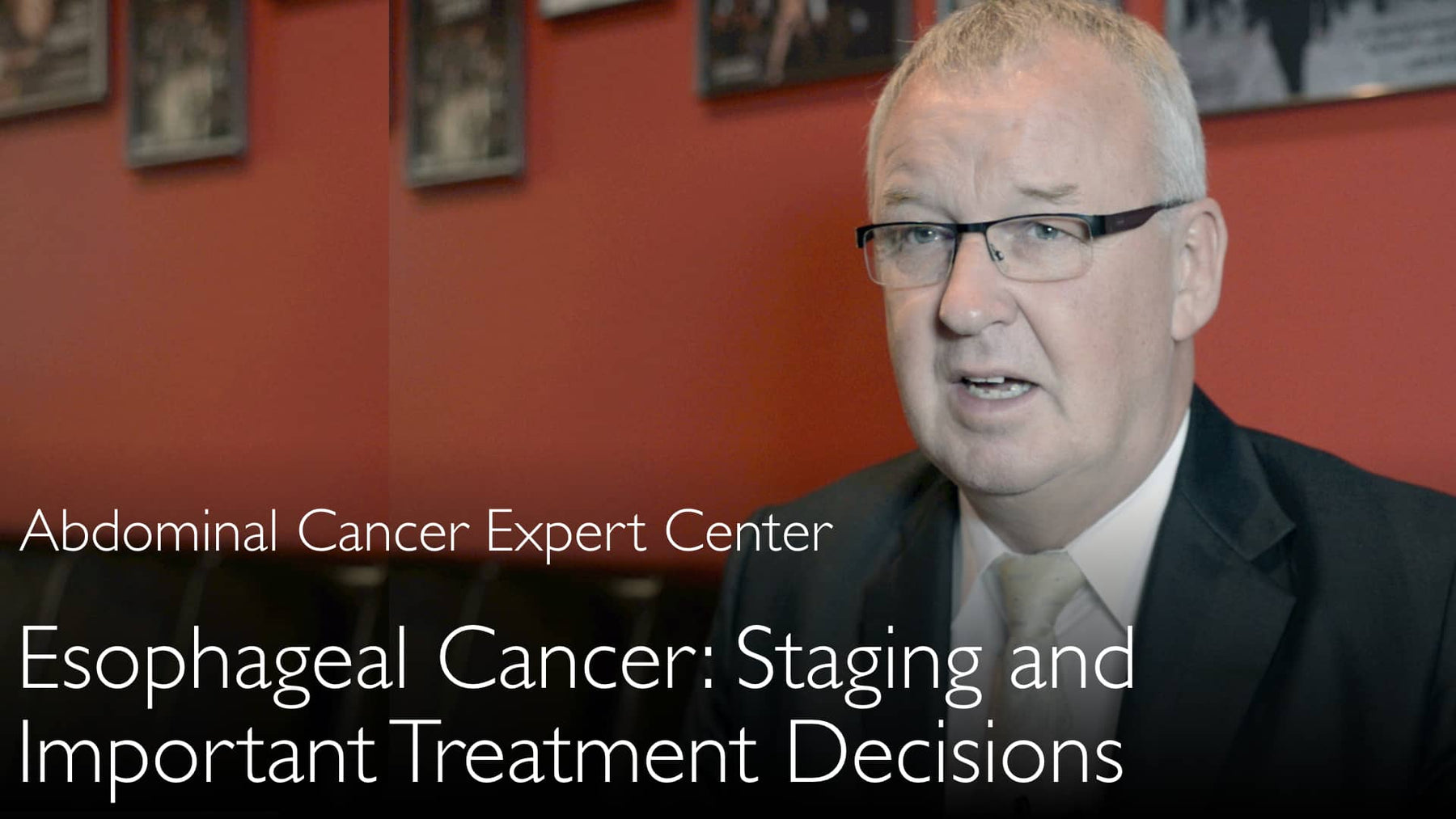 Esophageal cancer treatment options. Staging of esophageal carcinoma