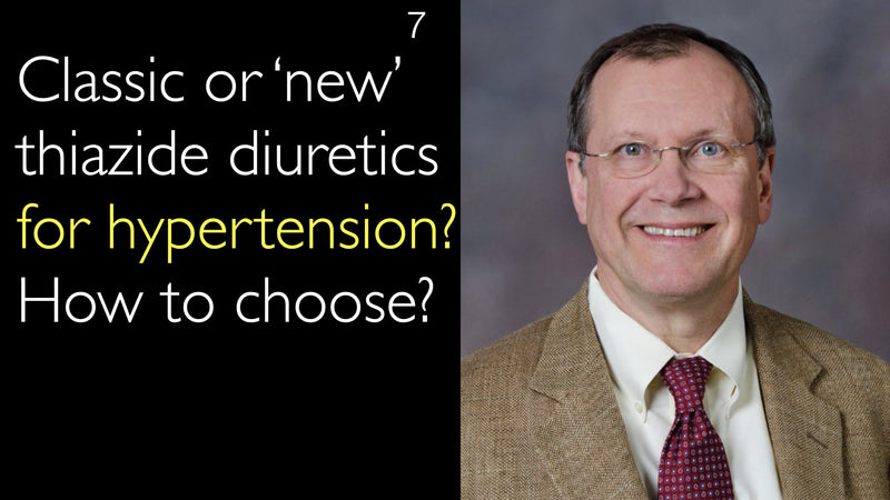Classic or ‘new’ thiazide diuretics for hypertension? How to choose? 7